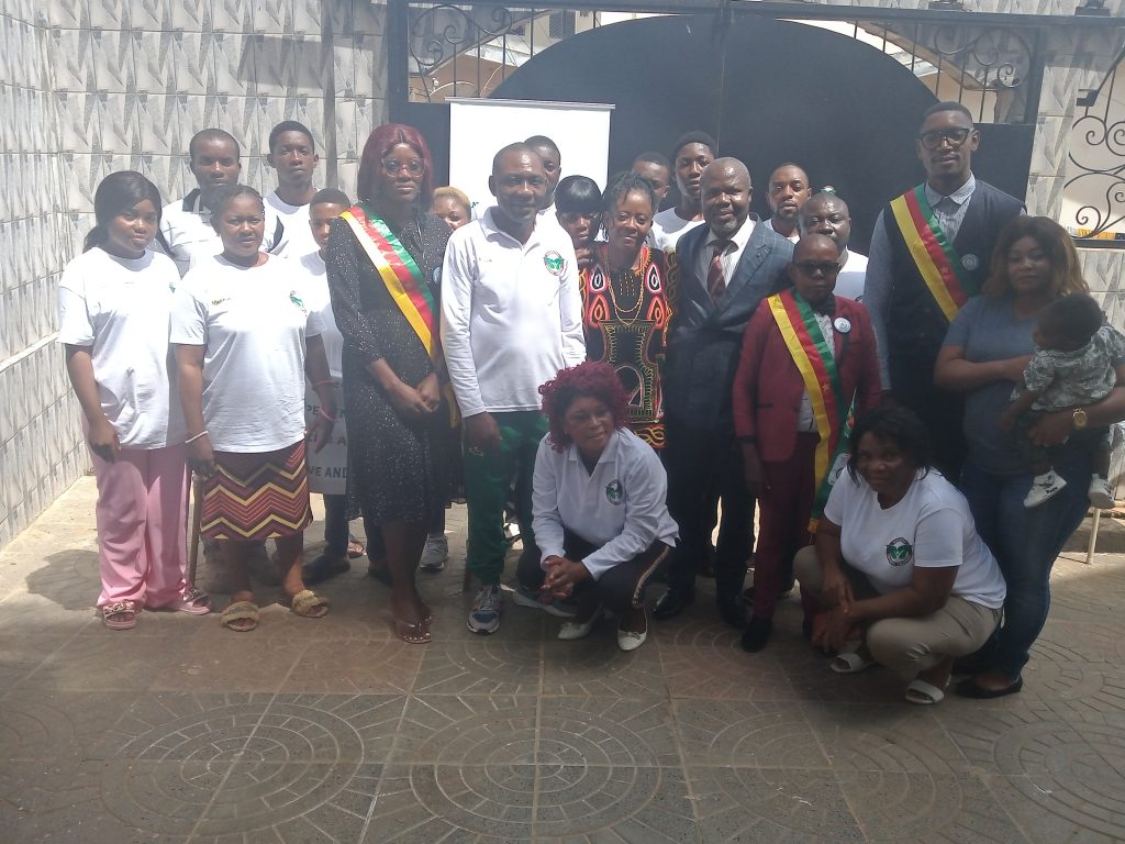 Wandusoa post with Parliamentarians and officials of the Center Delegation of Agriculture of The Ministry of Agriculture, Cameroon.